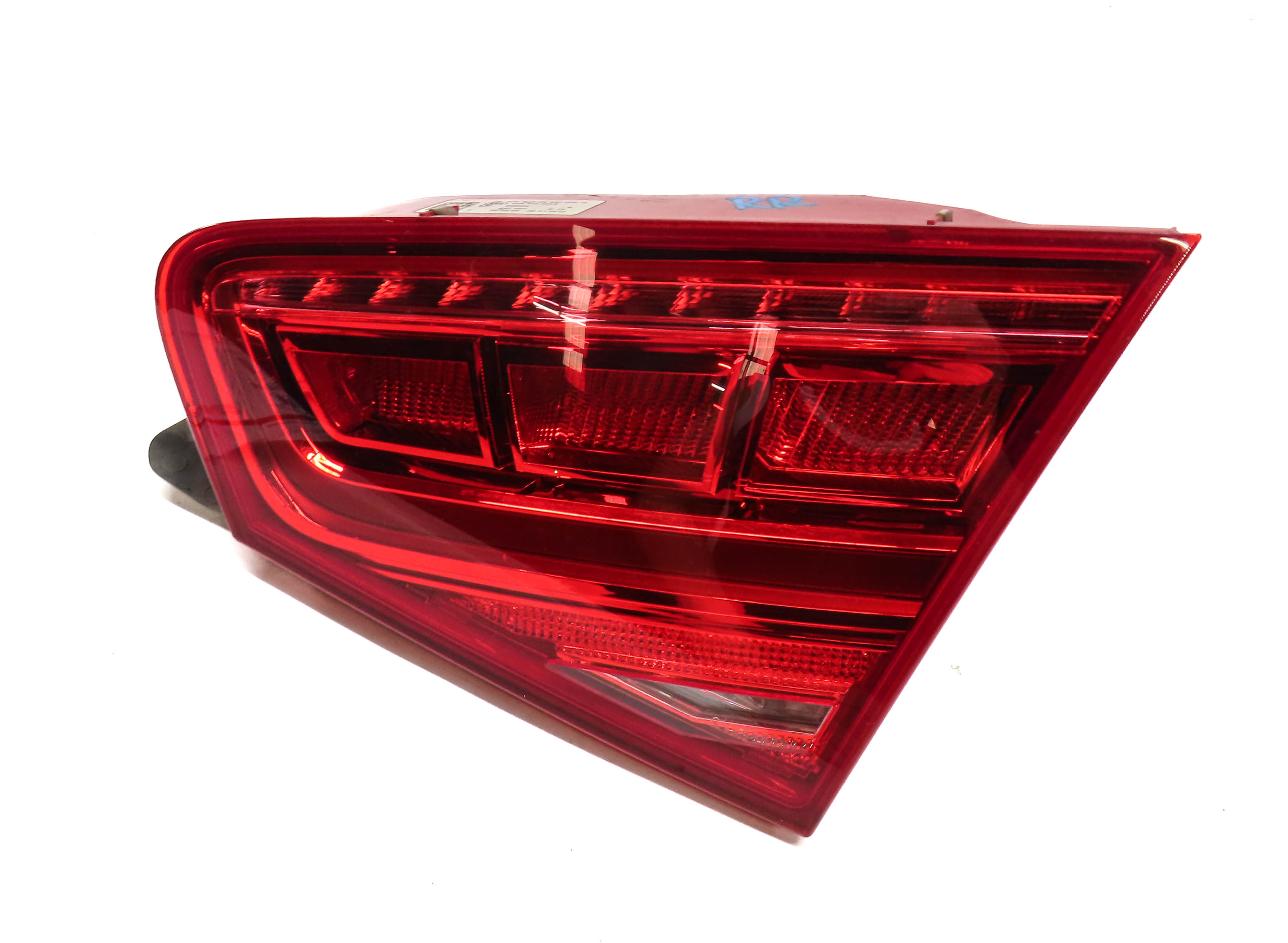 11-14 AUDI A8 S8 D4 4H RIGHT PASSENGER REAR TRUNK INNER LED TAILLIGHT LIGHT LAMP — exact item pictured